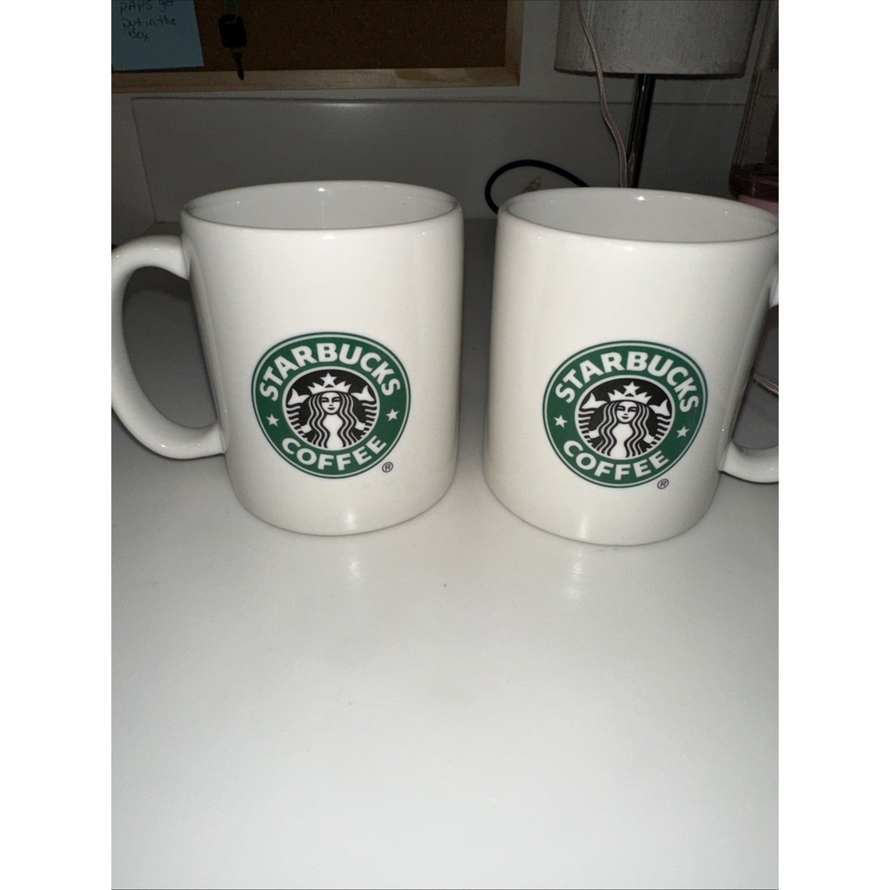 Classic‎ Starbucks Coffee Mugs 7.8 Oz Set Of 2